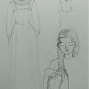 Mi proyecto del curso: Dibujo de personajes desde cero: retrata rostros y figuras. Traditional illustration, Character Design, Pencil Drawing, and Drawing project by Catalina - 09.19.2023
