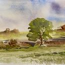 First steps. Desenvolvimento de portfólio, Paisagismo e Ilustração tradicional projeto de ggrenho_91 - 24.09.2023