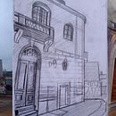 Mi proyecto del curso: Técnicas modernas para paisajes urbanos en acuarela. Un projet de Peinture , et Aquarelle de Dani Gall Zder - 24.09.2023