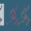 Mi proyecto del curso: Dibujo de la figura humana en poses expresivas. Artes plásticas, Esboçado, Desenho, Sketchbook, e Desenho anatômico projeto de Mauricio Arrieta - 13.10.2023