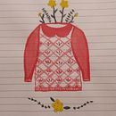 Mi proyecto del curso: Ilustraciones bordadas: de la acuarela al hilo. Design de acessórios, Design de vestuário, Artesanato, Bordado, Tecido, Teoria da cor, e Design têxtil projeto de Carrizo Brenda Anabella - 26.09.2023