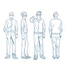 Comics/Mangas varios. Mangá projeto de Vania Boidanich - 26.09.2023
