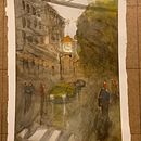 My project for course: Urban Landscapes in Watercolor. Un progetto di Belle arti, Pittura ad acquerello e Illustrazione architettonica di Jason Kim - 26.09.2023