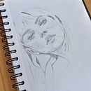 Meu projeto do curso: Sketchbook de retratos com lápis grafite Ein Projekt aus dem Bereich Bildende Künste, Skizzenentwurf, Zeichnung, Porträtzeichnung und Sketchbook von Thiago Cordeiro - 27.09.2023