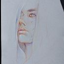 Mi proyecto del curso: Dibujo de retratos llamativos con lápices de colores. Drawing, Portrait Drawing, Sketchbook, and Colored Pencil Drawing project by Diana Ramírez Zapata - 09.27.2023