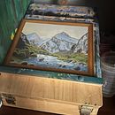 Mountain scene. Pintura projeto de Kelsey - 29.09.2023