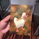 Untitled Goose in Acrylics. Pintura projeto de Kelsey - 29.09.2023