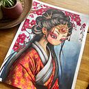 Amaterasu . Ilustrasi tradisional proyek oleh Virginie Valin - 09.29.2023