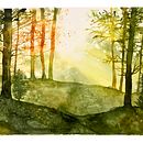 My project for course: Dreamy Watercolor Landscapes: Paint with Light. Un projet de Peinture , et Aquarelle de Upasana Saigal - 29.09.2023