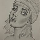 Il mio progetto del corso: Ritratto su blocco da disegno: esplora il volto umano Ein Projekt aus dem Bereich Skizzenentwurf, Zeichnung, Porträtzeichnung, Artistische Zeichnung und Sketchbook von Angela D'Apuzzo - 29.09.2023