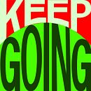 Keep Going Expressive Kinetic Type Ein Projekt aus dem Bereich Motion Graphics, Grafikdesign, T und pografie von Jeanne Martin - 28.09.2023