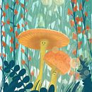 Mon projet du cours : Scènes atmosphériques colorées et lumineuses sur Procreate. Een project van Digitale illustratie van juleke - 30.09.2023