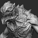 Prowler - DOOM Fan art - Work in Progress. 3D, 3D Animation, 3D Modeling, 3D Character Design, 3D Design, Film, Video, TV, Video Games, Game Design, and Game Development project by Carlos Tellez - 01.29.2023