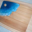 Tábua bambu com resina . Arts, and Crafts project by sandrampi - 10.02.2023