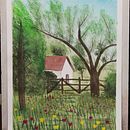 Paisagem rural brasileira - Mi proyecto del curso: Paisajes naturales en acuarela. Een project van  Beeldende kunst, Schilderij y Aquarelschilderen van antoniomartins - 02.10.2023