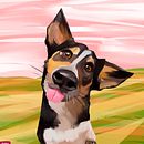 Il mio progetto finale per il corso: Disegnare caricature con Infinite Painter. Un progetto di Illustrazione tradizionale e Illustrazione digitale di doreen_albrecht - 03.10.2023