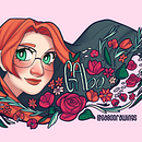 Meu projeto do curso: Retrato ilustrado com elementos botânicos. Traditional illustration, Digital Illustration, Botanical Illustration, and Digital Drawing project by Gabriella Amadeu - 10.01.2023