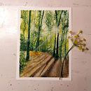 Mein Abschlussprojekt für den Kurs: Verträumte Aquarell-Landschaften: Halte Licht fest. Un projet de Peinture , et Aquarelle de nica_paint - 04.10.2023
