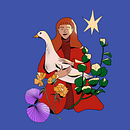 Meu projeto do curso: Composição criativa para ilustração com Procreate . % Carolina Sato tarafından hazırlanan Geleneksel illüstras, on, Yaratıcılık, Dijital İllüstras, on, Ve Dijital Çizim projesi - 10.04.2023