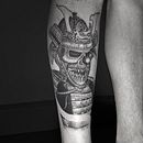 Mi proyecto del curso: Samurai. Een project van  Tatoeageontwerp,  Tekening y Tekening met potlood van Edgar Rojas - 04.10.2023