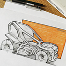 Sci-Fi vehicle. Un progetto di Design industriale, Arte concettuale e Bozzetti di khalil3 - 04.10.2023