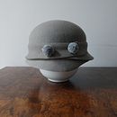 My project for course: Hat-Making for Beginners: Create a Straw Cloche Hat. Un proyecto de Diseño de complementos y Diseño de moda de Katarzyna Hołda - 04.10.2023