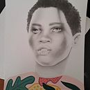 Mi proyecto del curso: Retrato con lápiz, técnicas de color y Photoshop. Un progetto di Illustrazione tradizionale, Belle arti, Disegno a matita, Disegno, Illustrazione digitale e Disegno di ritratti di anhabblue - 01.10.2023