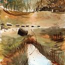 My project for course: Natural Landscapes in Watercolor. Artes plásticas, Pintura, e Pintura em aquarela projeto de Angela Latorre - 05.10.2023