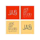 My project for course: Visual Identity Design for Jane Art Studio Ein Projekt aus dem Bereich Br, ing und Identität, Grafikdesign, Logodesign und Digitales Design von Kirill Kuznetsov - 04.10.2023