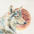 My project for course: Expressive Animal Portraits in Watercolor. Projekt z dziedziny Trad, c, jna ilustracja, Malowanie akwarelą, R, sunek realist, czn, Ilustracja naturalist i czna użytkownika Aimee Montgomery - 05.10.2023