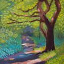 My project for course: Landscape Painting with Gouache for Beginners. Un projet de Beaux Arts, Peinture, Illustration naturaliste , et Peinture gouache de Catherine Gabriel - 07.10.2023