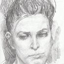 My project for course: Graphite Drawing Techniques for Planar Portraiture. Artes plásticas, Esboçado, Desenho, Desenho de retrato, Desenho realista, e Desenho artístico projeto de Crystal Lee - 07.10.2023