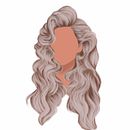 Drawing of blonde lush curly hair in the program Infinite Painter. Un projet de Peinture numérique, Illustration numérique , et Conception numérique de Anastasiia Piankova - 01.10.2023