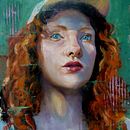 My project for course: Contemporary Oil Portraiture. Projekt z dziedziny Trad, c, jna ilustracja,  Sztuki piękne,  Malarstwo i Malarstwo olejowe użytkownika Christine Gallagher - 08.10.2023