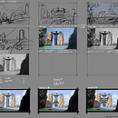 My project for course: Sci-fi Concept Art: Create Cinematic Key Frames . Un proyecto de Bocetado, Ilustración digital, Stor, telling, Stor, board y Concept Art de Jean-Claude De La Ronde - 08.10.2023