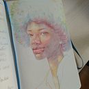 Il mio progetto del corso: Ritratti vivaci con matite colorate Ein Projekt aus dem Bereich Zeichnung, Porträtzeichnung, Sketchbook und Zeichnen mit Buntstiften von Barbara Cera - 09.10.2023