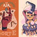 Meu projeto do curso: Monetize suas ilustrações: como transformá-las em produtos . Traditional illustration, Marketing, Digital Illustration, Digital Drawing, and Business project by Julliana de Paula - 09.26.2023