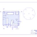 Mi proyecto del curso: Introducción al dibujo arquitectónico en AutoCAD. Projekt z dziedziny  Architektura, Architektura wnętrz, Projektowanie wnętrz, Architektura krajobrazu,  R, sunek architektoniczn i Wizualizacja architektoniczna użytkownika Laura Valeria Rodriguez Yerena - 11.10.2023