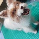 Mi proyecto del curso: Creación de animales con needle felting. Arts, Crafts, To, Design, Fiber Arts, Needle Felting, and Textile Design project by Sayu Yoshi - 10.11.2023