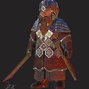 Mi proyecto del curso: Personajes ilustrados en 3D desde tu iPad. Een project van Traditionele illustratie, 3D, Ontwerp van personages, Digitale illustratie,  3D-modellering, 3D-karakterontwerp y  Digitaal schilderij van Renan Espezua - 11.10.2023
