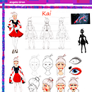 Mi proyecto del curso: Diseño de ropa 3D con Marvelous Designer para el personaje Kai. Hice también una animación (https://youtu.be/4daNDV_KqT4)  Angela Girón 2023. Un projet de 3D, Modélisation 3D, Conception de personnages 3D , et Conception 3D de angelagiron27 - 11.10.2023