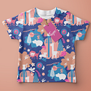 My project for course: Illustrated pattern design: Eye catching vector illustrations. Traditional illustration, Graphic Design, Pattern Design, and Vector Illustration project by Cynthia - 10.12.2023