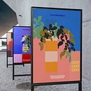 DIVERGENCE - My project for course: Graphic Design: The Art of Shape and Color. Un progetto di Graphic design, Product design, Pattern design, Design di poster , Disegno digitale e Teoria del colore di Julia - 12.10.2023