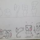 Mi proyecto del curso: Fábrica de personajes ilustrados (Un vampiro samurai). Ilustração tradicional, Design de personagens, Ilustração digital, Ilustração infantil, e Narrativa projeto de elaa.drawordie - 13.10.2023