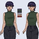 Mi proyecto del curso: Creación de personajes manga. Ilustração tradicional, Design de personagens, Comic, e Mangá projeto de Mariam Sanchez - 14.10.2023