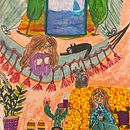 Meu projeto do curso: Criação de personagens a partir de desenhos de observação. Ilustração tradicional, Design de personagens, Desenho, e Sketchbook projeto de vanusamandalas - 06.10.2023