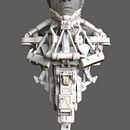 Il mio progetto del corso: Creazione di personaggi sci-fi con Photoshop e ZBrush. Un proyecto de Ilustración tradicional, 3D, Dirección de arte, Post-producción fotográfica		, Modelado 3D, Diseño de personajes 3D y Fotomontaje de cristianoghelli - 14.10.2023