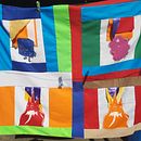 Meu projeto do curso: Introdução ao patchwork contemporâneo . % Lívia Gomes Moreira tarafından hazırlanan Moda Tasarımı, Dikiş, Kendin Yap, Ve Tekstil Tasarımı projesi - 10.16.2023