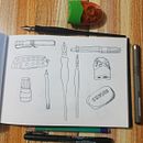 Mi proyecto del curso: El arte del sketching: transforma tus bocetos en arte. Een project van Traditionele illustratie, Tekening met potlood,  Tekening y Sketchbook van Grace Luna - 18.10.2023