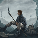 Der Wanderer. Concept Art e Ilustração digital projeto de Jelena Sturm - 13.05.2020